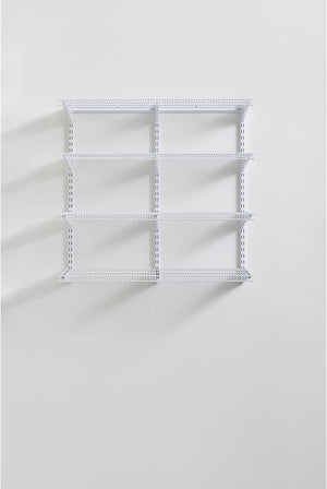 Wall Mount Pantry Shelving Kit 4-Shelf
