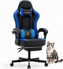 Ergonomic Gaming Chair with Footrest & Lumbar Support
