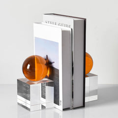Crystal Bookends Set of 2 with Gift Box