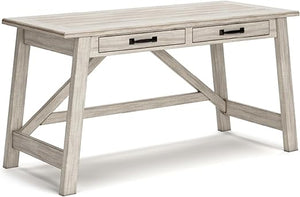 Rustic Industrial Home Office Desk with Drawers
