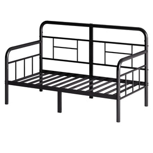 Twin Metal Daybed Frame with Headboard