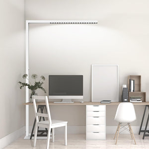 77" LED Floor Lamp – Dimmable Eye-Care Standing Lamp, 7350LM 70W, 4000K Bright Light for Living Room & Office