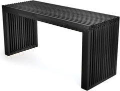Bamboo Dining Bench – Farmhouse Entryway & Kitchen Bench
