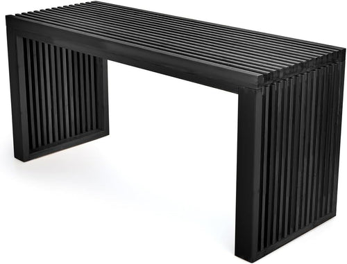 Bamboo Dining Bench – Farmhouse Entryway & Kitchen Bench