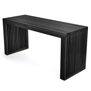 Bamboo Dining Bench – Farmhouse Entryway & Kitchen Bench