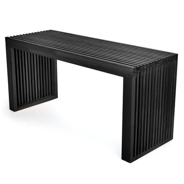 Bamboo Dining Bench – Farmhouse Entryway & Kitchen Bench
