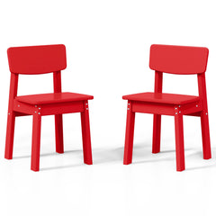 Kids Outdoor Dining Chair Set of 2 – Step Stool Toddler Chair