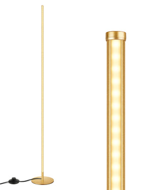 Slim Dimmable LED Corner Floor Lamp