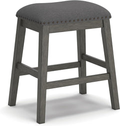 Counter Height Upholstered Barstool Set of 2