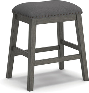 Counter Height Upholstered Barstool Set of 2