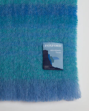 Mohair Wool Throw Blanket – Wild Atlantic Way Blue