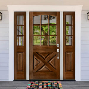 Recycled Flip Flop Outdoor Doormat 18x30 Inch