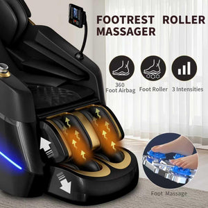 Zero Gravity 3D SL-Track Shiatsu Massage Recliner Chair