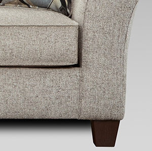 Fabric Sofa and Loveseat Set – Upholstered Living Room Seating