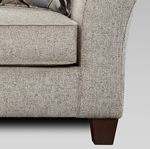 Fabric Sofa and Loveseat Set – Upholstered Living Room Seating