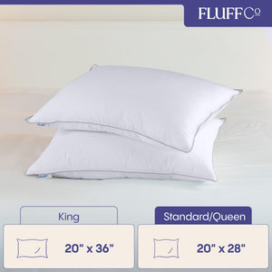 Down Alternative Bed Pillows 2-Pack – Queen & King