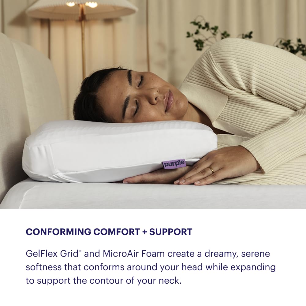 Adjustable Height Cooling Pillow with GelFlex Grid & Foam Layers