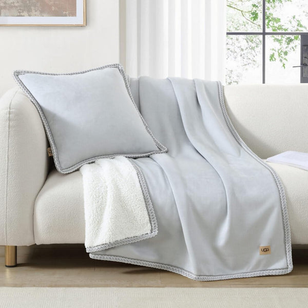Kirkwood Braided Decorative Throw Pillow 20x20