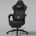Ergonomic Gaming Chair with Pocket Spring Cushion & Footrest
