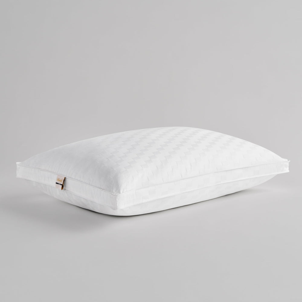 Queen Size Gusseted Bed Pillow – Soft Poly Fill, Cotton Cover