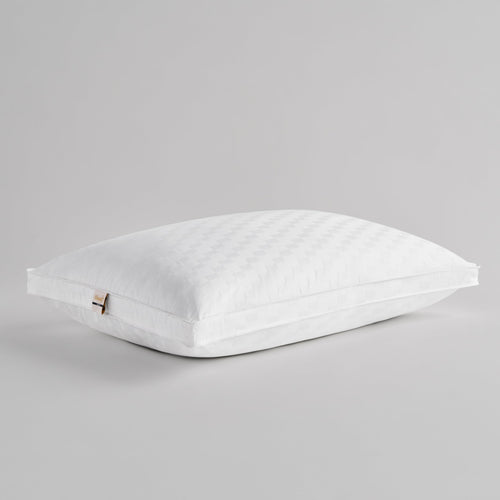 Queen Size Gusseted Bed Pillow – Soft Poly Fill, Cotton Cover