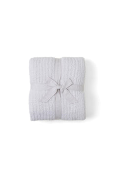 Ribbed Knit Throw Blanket 54"x72"