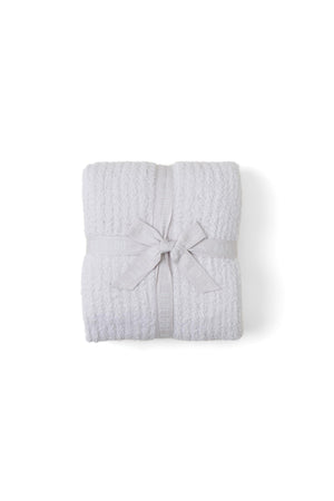 Ribbed Knit Throw Blanket 54"x72"