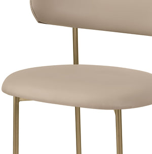 Vegan Leather Dining Chair Set of 2