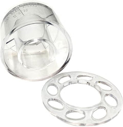 Candle Ring Vases for Taper Candles with Flower Frog Holes
