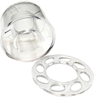 Candle Ring Vases for Taper Candles with Flower Frog Holes