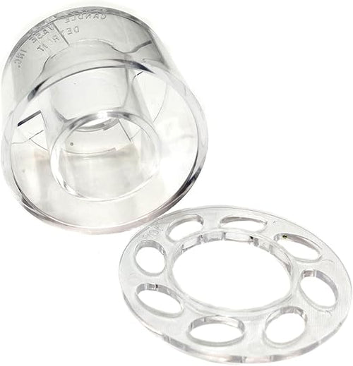 Candle Ring Vases for Taper Candles with Flower Frog Holes