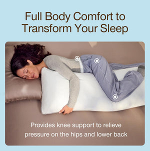 Cooling Adjustable Body Pillow 18x52