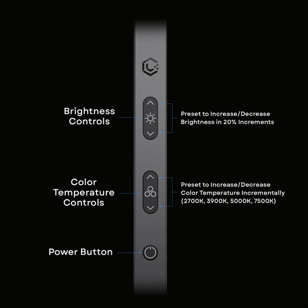LED Desk Lamp with USB Charging & Swing Arm