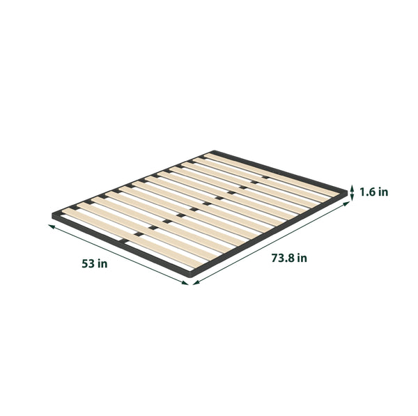 Wood Slat Bunkie Board – Slim Bed Foundation