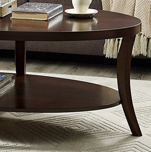 Oval Coffee Table & End Tables Set