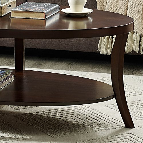 Oval Coffee Table & End Tables Set