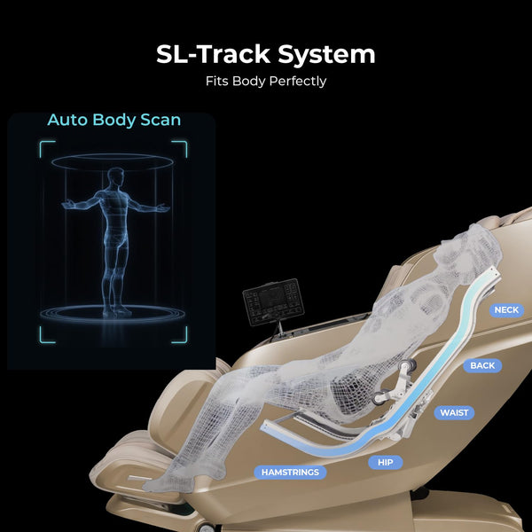 4D Full Body Massage Chair with Zero Gravity
