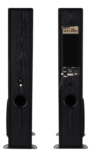 Powered Home Theater Tower Speaker System with 10" Subwoofers & Karaoke