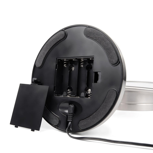 LED Lighted Tabletop Vanity Mirror with 10X/1X Magnification