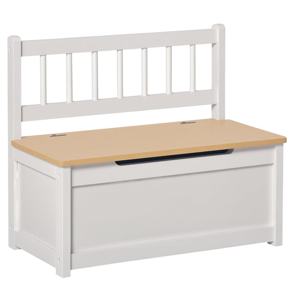 Kids Toy Box Storage Bench with Lid
