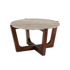 Round Marble Top Coffee Table