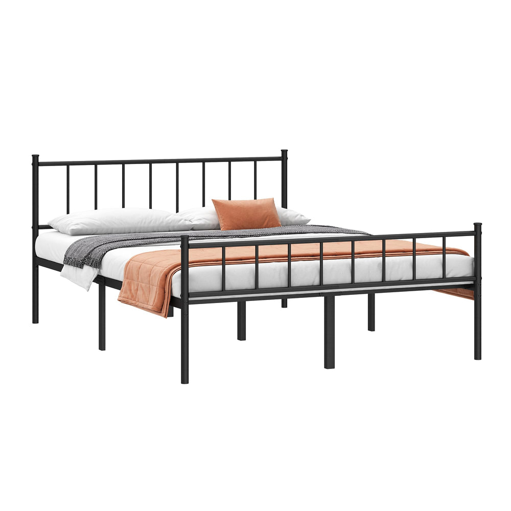 Metal Platform Bed Frame with Storage – No Box Spring Needed