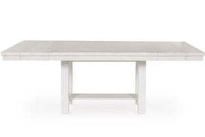Extendable Farmhouse Dining Table with Removable Leaves – Seats 8