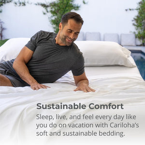 Bamboo Sateen Sheet Set – 4-Piece Lyocell Bedding