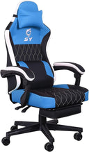Ergonomic Gaming Chair with Massage Lumbar Support & Adjustable Headrest