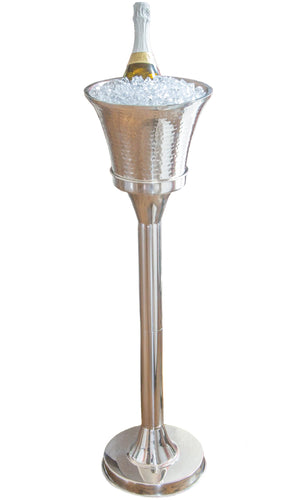 Stainless Steel Wine & Beverage Ice Bucket Stand