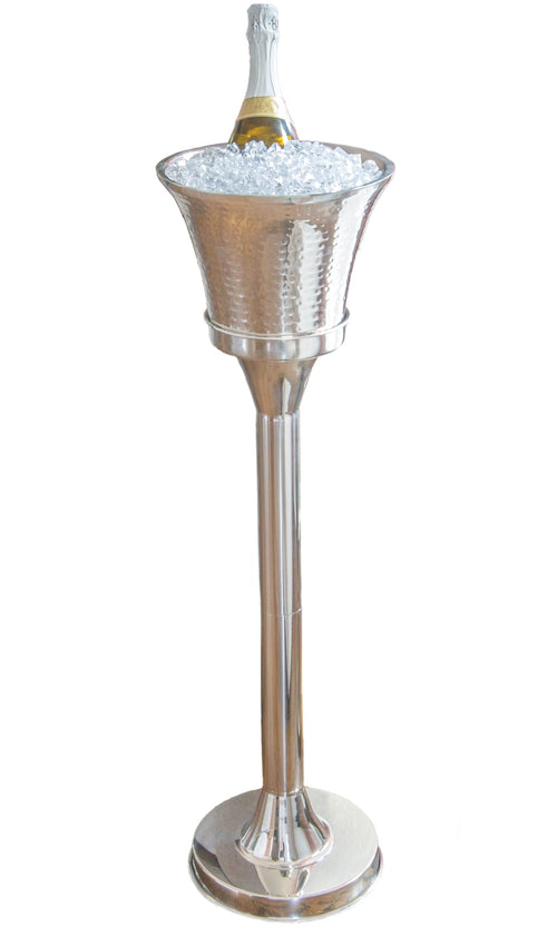 Stainless Steel Wine & Beverage Ice Bucket Stand