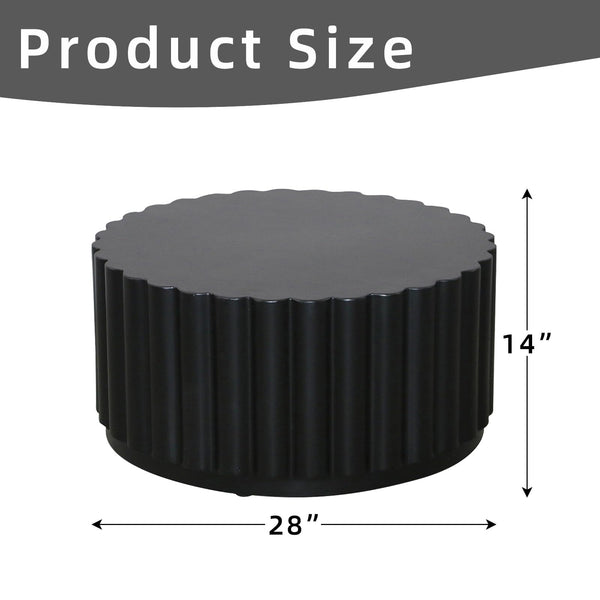 Round Petal Coffee Table – Indoor Outdoor Side Table