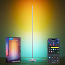 RGBIC Smart LED Floor Lamp with Music Sync, 1000lm
