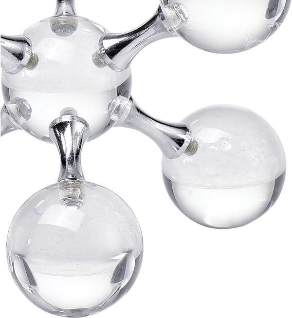 Crystal Chrome Bookends Set of 2